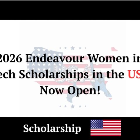 2026 Endeavour Women in Tech Scholarships in the USA
