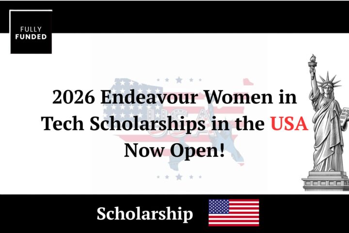 2026 Endeavour Women in Tech Scholarships in the USA