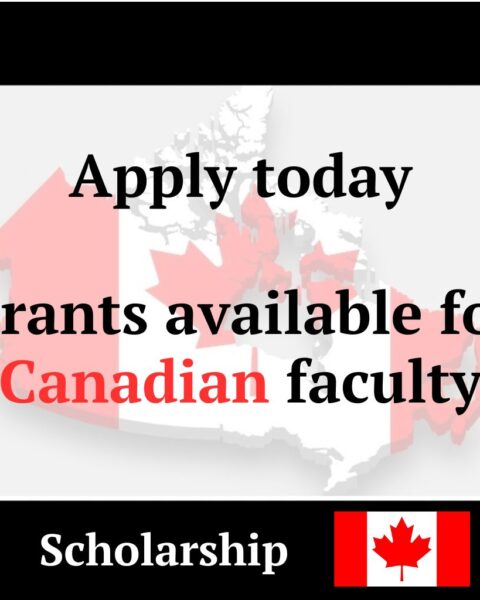 Grants available for Canadian faculty