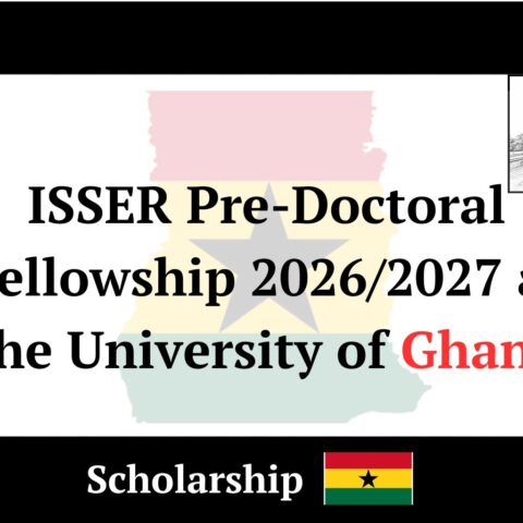 ISSER Pre-Doctoral Fellowship 2026/2027 at the University of Ghana