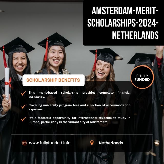 Dreaming of studying in Amsterdam? Amsterdam Merit Scholarships for 2024 in the Netherlands is open for applications! Explore the fully funded opportunity! 

Check out more details at https://bit.ly/3NZcdni 

#FullyFundedScholarships #fullyfunded #netherlands #scholarships